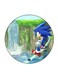 Video Game Sonic Printed Fridge Magnet Multicolour