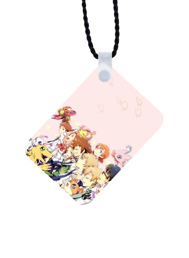 Digimon Printed Car Mirror Pendant