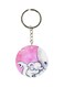Elephant Printed Keychain