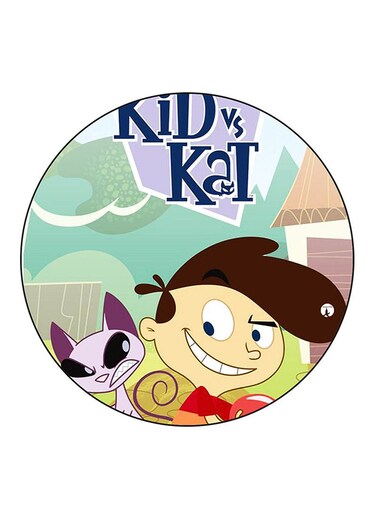 Kid Vs Kat Printed Fridge Magnet Multicolour