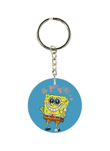SpongeBob Themed Keychain