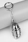 PubG Level 3 Helmet Model Keychain Silver