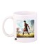 Assassin's Creed Character Printed Coffee Mug White/Red/Yellow