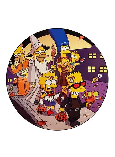 Simpsons Printed Fridge Magnet Multicolour