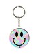 Smiley Printed Double Sided Keychain