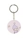 Cartoon Printed Double Sided Keychain