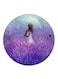 Girl Printed Fridge Magnet Multicolour