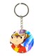 Anime Digimon Double Side Printed Keychain