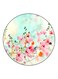 Flower Printed Fridge Magnet Blue/Pink/Green 5.5cm