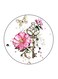 Flower Printed Fridge Magnet Multicolour 5.5 x 5.5cm