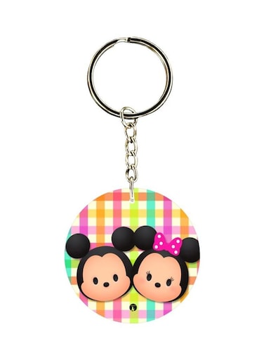 Minnie Mouse Printed Keychain