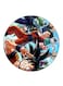 Anime Dragon Ball Printed Fridge Magnet Round Multicolour