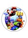 The Video Game Super Mario Printed Fridge Magnet Multicolour