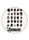 Avengers Printed Fridge Magnet Multicolour