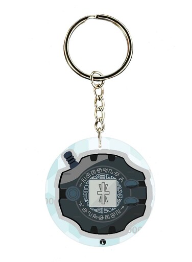 Anime Digimon Printed Keychain