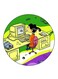 Edd N Eddy Printed Fridge Magnet Multicolour