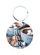 English Phrases Printed Keychain