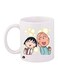 Chibi Maruko Printed Coffee Mug White/Blue/Black