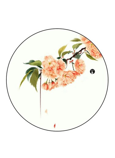 Flowers Printed Fridge Magnet Multicolour