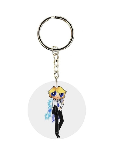 Cartoon Printed Keychain