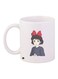 Cartoon Printed Coffee Mug White/Red/Black 11ounce