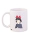 Cartoon Printed Coffee Mug White/Red/Black 11ounce