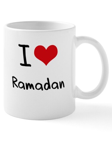 I Love Ramadan Mug 11 oz (325 ml) Ceramic Coffee Mug