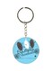 Cartoon Printed Single Sided Keychain