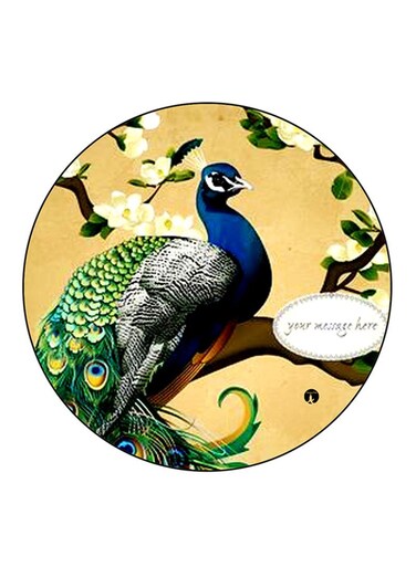 Bird Printed Fridge Magnet Multicolour
