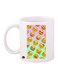 Emojis Printed Coffee Mug White/Yellow/Green