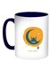 Ramadan Kareem Printed Coffee Mug White/Yellow/Blue