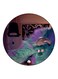 Disney Printed Fridge Magnet Purple/Green/Brown