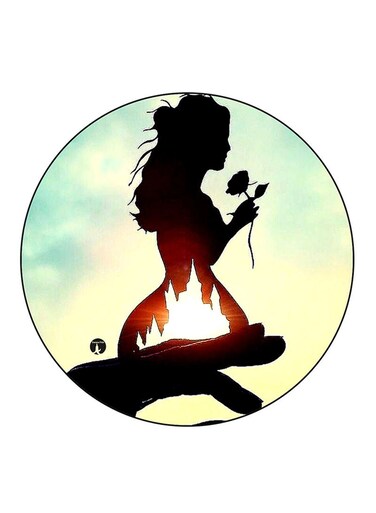 Disney Printed Fridge Magnet Multicolour