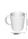 Arabic Proverb Doodle Ceramic Coffee Mug - "Don't Worry" in colour White