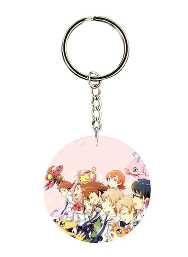 The Anime Digimon Printed Keychain