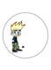 Johnny Test Printed Fridge Magnet Round Multicolour
