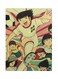 Metal Plate Of The Anime Captain Majid Poster Multicolour