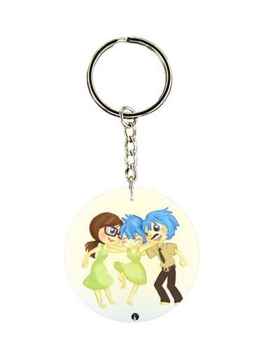 Cartoon Printed Keychain