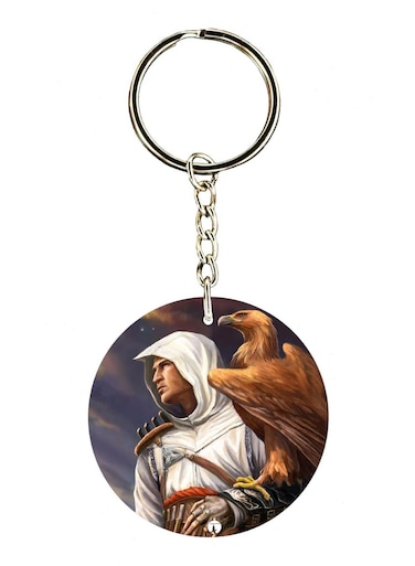 Assassins Creed Double Side Printed Keychain