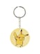 Single Sided Pikachu Themed Keychain