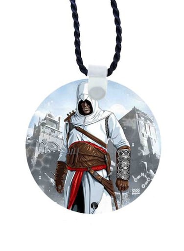 Assassin's Creed Printed Car Mirror Pendant