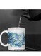 Arabic Calligraphy Ceramic Mug "All is for Allah" Design