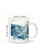 Arabic Calligraphy Ceramic Mug "All is for Allah" Design