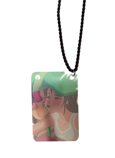 Disney Cartoon Metal Car Mirror Pendant