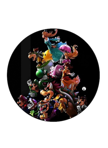 Character Printed Fridge Magnet Multicolour 5.5 x 5.5cm