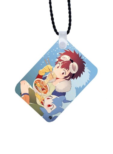 Digimon Printed Car Mirror Pendant