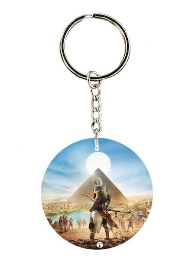 Assassins Creed Double Side Printed Keychain