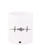 Printed Coffee Mug White/Black 12ounce