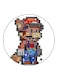 The Video Game Super Mario Printed Fridge Magnet Multicolour