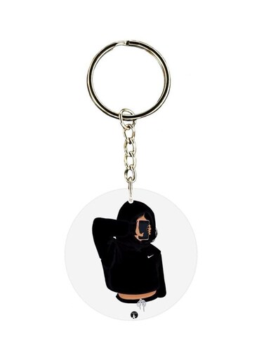 Double Side Printed Keychain